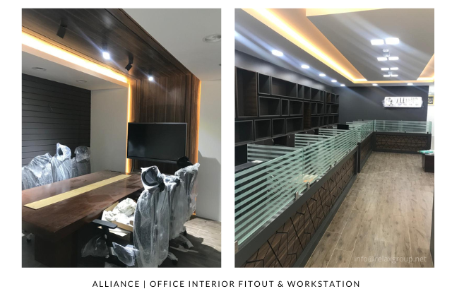 Office Interior Design, Fitout & Furniture by ANGC Interiors for Alliance in Abu Dhabi UAE